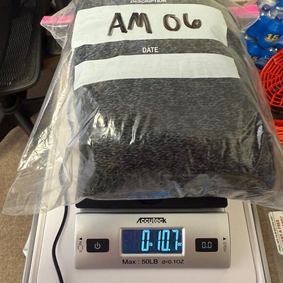 VTG Mc Gorry Mens Wool Blend Sweater Sz M Gray Speckled Knit Crew Neck Old Money - Picture 8 of 8